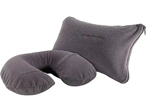 Aufblasbares Nackenkissen PEARL Kissen aufblasbar: Aufblasbares Nackenhörnchen