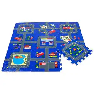 Puzzlematte Leo & Emma Hochwertige Spielstraße Kinder
