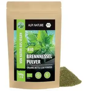 Brennnesselpulver Alpi Nature BIO Brennesselpulver 500g
