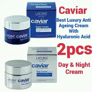 Kaviar-Gesichtscreme Lacura 50 ml Kaviar Beleuchtung Tagespflege LSF