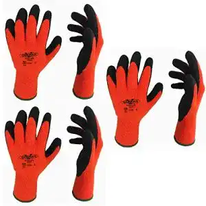 Arbeitshandschuhe Winter GermanV 3 Paar Warme Winter mit Grip