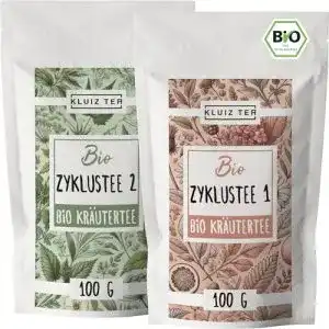 Zyklustee KLUIZ 1 und 2 Set, 200g, 100% natürlich