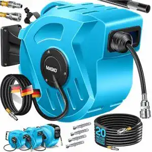 Druckluftschlauch-Aufroller 20m Masko ® automatisch 1/4″