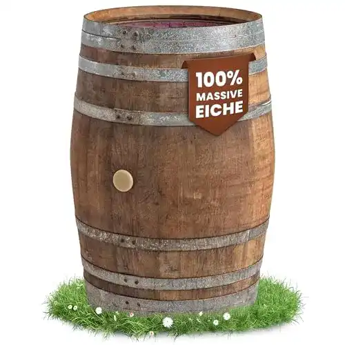 Regentonne (200l) Temesso, Tonne Barrique Eiche 225 Liter