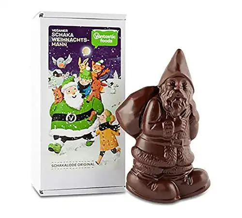 Schoko-Weihnachtsmann Vantastic Foods vegan Schaka Original