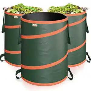 Gartenabfallsack Gardebruk Pop Up Laubsack 3x 85 Liter = 255 Liter