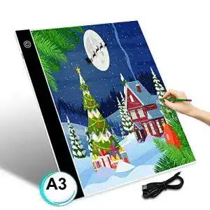 Leuchttisch A3 GEMITTO A3 LED Licht Pad Leuchttisch Zeichnung