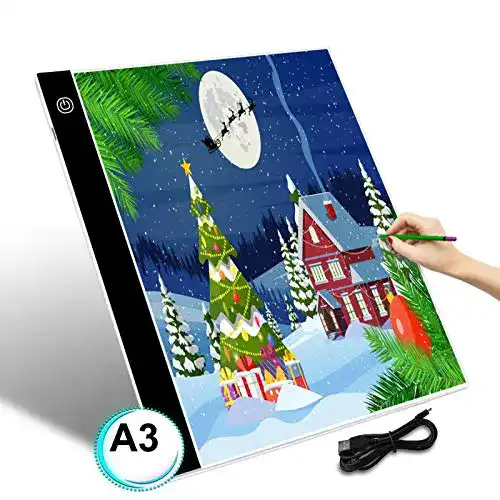 Leuchttisch A3 GEMITTO A3 LED Licht Pad Leuchttisch Zeichnung