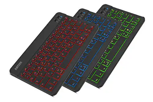 Android-Tastatur Arteck Bluethooth Tastatur, QWERTZ Deutsch