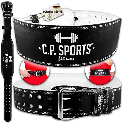 Gewichthebergürtel C.P.Sports XXS – XXXXXXL – Leder – S
