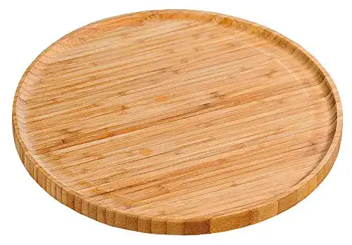 Pizzateller Kesper 58463 32 cm aus FSC-zertifiziertem Bambus