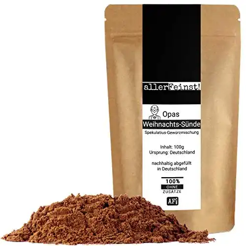 Spekulatiusgewürz MüMa´s allerFeinst! Opas Weihnachts-Sünde