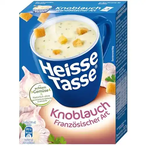 Heisse Tasse Erasco Französische Knoblauch-Suppe, 12er Pack