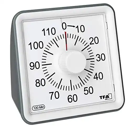 Kurzzeitwecker (mechanisch) TFA Dostmann VISUAL Timer