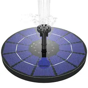 Solar-Springbrunnen AISITIN Solar Springbrunnen, 6 Fontänenstile