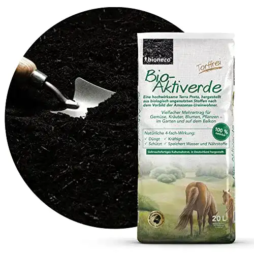 Terra preta bionero ® Bio-Aktiverde 20l, Bodenaktivator