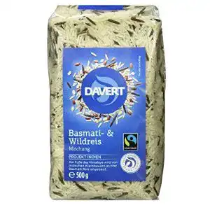 Wildreis Davert Basmati- & Mischung, Bio, 500g