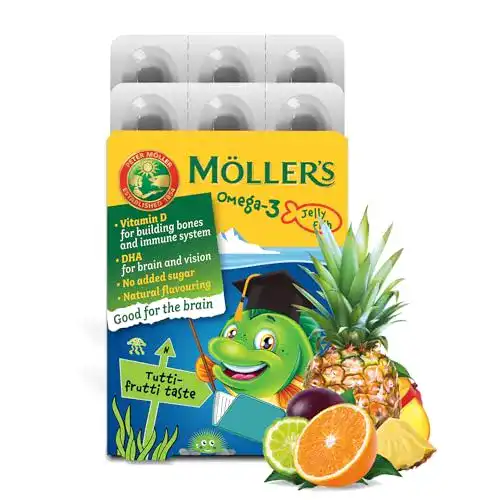 Die beste Omega-3 für Kinder MÖLLER'S Möller Omega 3 Kapseln, 36 Stück 2026 Test Bestseller Omega-3 für Kinder MÖLLER’S Möller Omega 3 Kapseln, 36 Stück