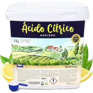 Entkalker Nortembio Zitronensäure 5 Kg, E-Book Inklusiv