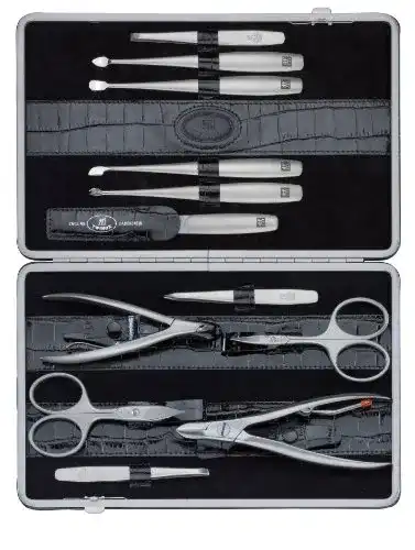 Die beste Nagelpflegeset Zwilling Twinox Etui, Rindleder Kroko Optik, 12-tlg. 2026 Test Bestseller Nagelpflegeset Zwilling Twinox Etui, Rindleder Kroko Optik, 12-tlg.