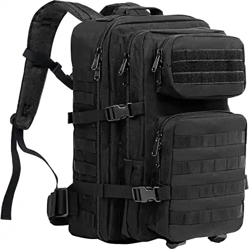 Militär-Rucksack ProCase Militär Taktische Rucksack, Schwarz