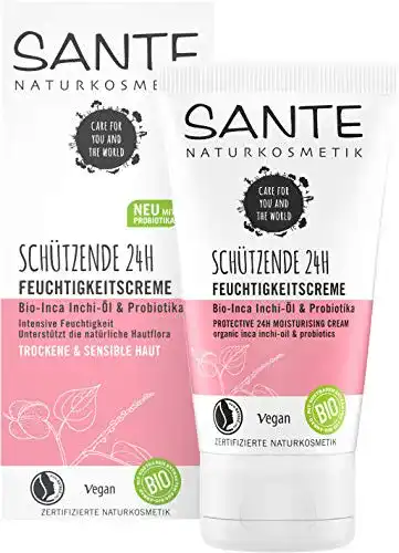 Die beste Naturkosmetik-Gesichtscreme Sante Naturkosmetik 24H, 50ml 2026 Test Bestseller Naturkosmetik-Gesichtscreme Sante Naturkosmetik 24H, 50ml