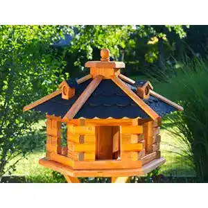 Vogelhaus Deko-Shop-Hannusch , Vogelhäuschen Bitumschindeln