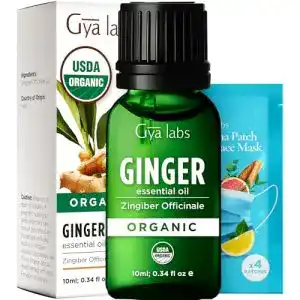Ingweröl Gya Labs Ätherisches Bio, gegen Körperschmerzen, 10 ml