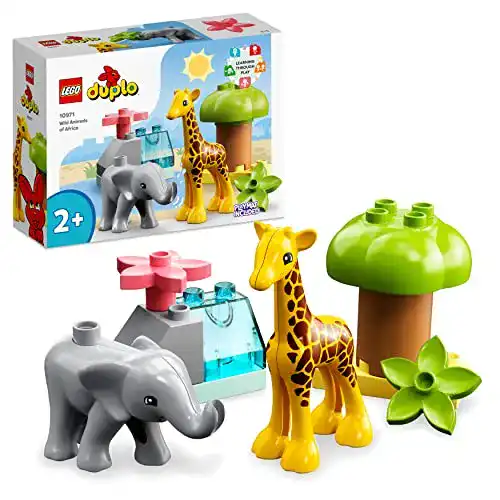 Lego-Tiere LEGO 10971 DUPLO Wilde Tiere Afrikas, Lernspielzeug