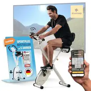 Heimtrainer SportPlus 2022 Modell klappbar, mit Rückenlehne