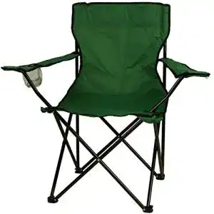 Angelstuhl Nexos Anglerstuhl Faltstuhl Campingstuhl Klappstuhl mit Armlehne und Getränkehalter