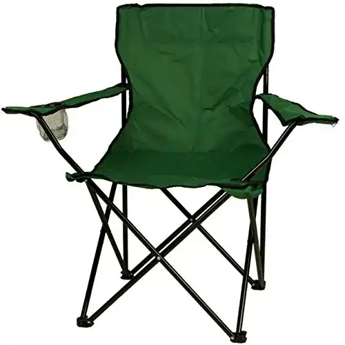 Angelstuhl Nexos Anglerstuhl Faltstuhl Campingstuhl Klappstuhl mit Armlehne und Getränkehalter