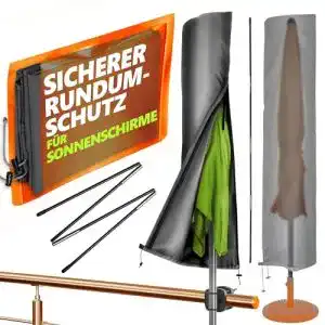 Sonnenschirm-Schutzhülle 4smile Schutzhülle rund bis Ø 270cm