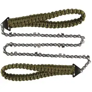 Handkettensäge Skyocean Tragbare Hand Kettensäge paracord griff