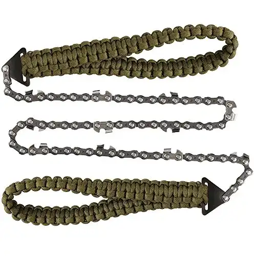 Die beste Handkettensäge Skyocean Tragbare Hand Kettensäge paracord griff 2026 Test Bestseller Handkettensäge Skyocean Tragbare Hand Kettensäge paracord griff