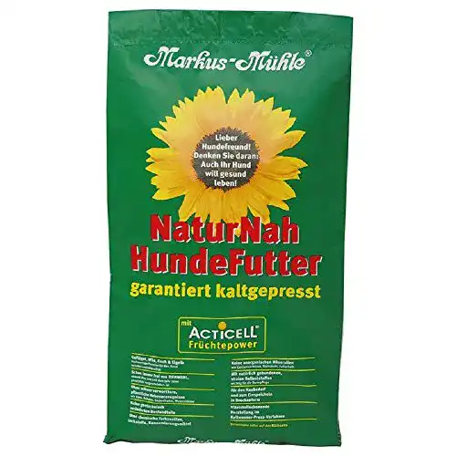 Kaltgepresstes Hundefutter Markus Mühle – „NaturNah“, 15 kg