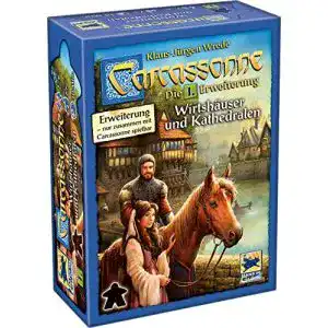 Carcassonne-Erweiterungen Asmodee, Wirtshäuser u. Kathedralen