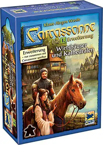 Die beste Carcassonne-Erweiterungen Asmodee, Wirtshäuser u. Kathedralen 2026 Test Bestseller Carcassonne-Erweiterungen Asmodee, Wirtshäuser u. Kathedralen