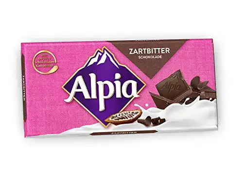 Alpia-Schokolade Alpia Schokolade Zartbitter, 20 x 100 g