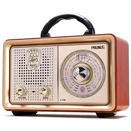Retro-Küchenradio prunus J-110 AM/FM/SW mit Bluetooth