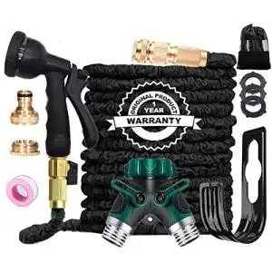 Flexibler Gartenschlauch AILUZE, 30 m, 4-lagig, mit 8 Funktionen