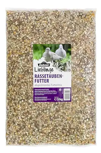 Die beste Dehner-Vogelfutter Dehner Vogelfutter Rassetaubenfutter, 5 kg 2026 Test Bestseller Dehner-Vogelfutter Dehner Vogelfutter Rassetaubenfutter, 5 kg