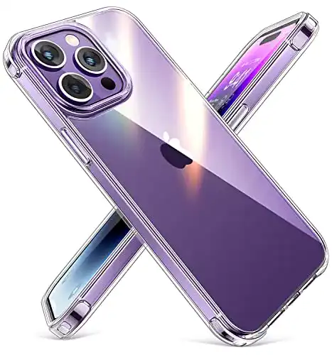 iPhone-14-Pro-Clear-Case CANSHN Clear für iPhone 14 Pro Hülle