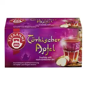 Apfeltee Teekanne Türkischer Apfel 20 Beutel, 6er Pack (6 x 55 g Packung)