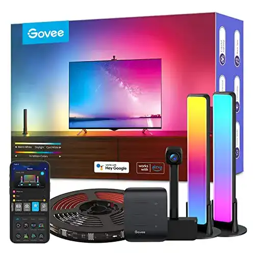 Govee-LED Govee TV Hintergrundbeleuchtung mit Kamera und Smart LED