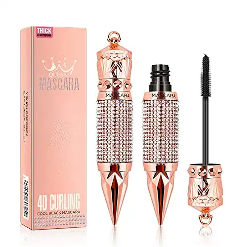 4D-Mascara DSQXLW Wimperntusche Wasserdicht und langlebig,