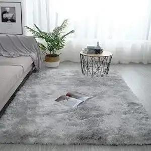 Hochflor-Teppich Pauwer Plüsch Shaggy Seidig, 120 x 160 cm