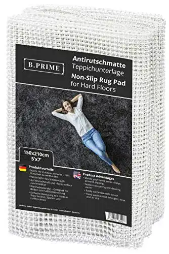 Teppichunterlage B.PRIME 150x210cm Antirutschmatte Universal