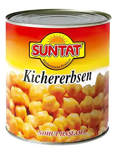 Kichererbsen-Dose SUNTAT Kichererbsen, 800 g Packung