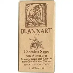 Dunkle Schokolade Blanxart mit Mandeln 200 g